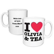 Personalised I HEART Mug