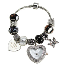 Personalised Galaxy Watch Charm Bracelet 18cm