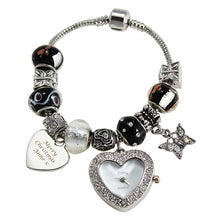 Personalised Galaxy Watch Charm Bracelet 21cm