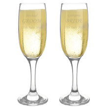 Personalised Celebration Pair of Flutes with Gift Box