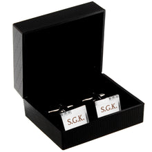 Personalised Diamante Cufflinks