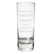 Personalised Engraved Shot Glass