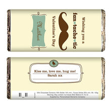 Personalised Fan Tache Tic Milk Chocolate Bar