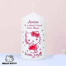 Personalised Hello Kitty Cherry Bloom Candle