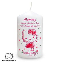 Personalised Hello Kitty Cherry Bloom Candle