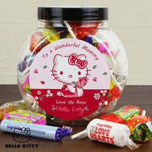 Personalised Hello Kitty Cherry Bloom Sweets Jar