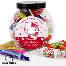 Personalised Hello Kitty Cherry Bloom Sweets Jar