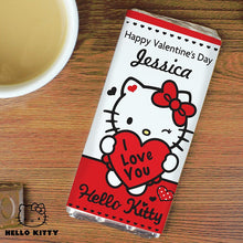 Personalised Hello Kitty I Love You Milk Chocolate Bar