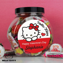 Personalised Hello Kitty I Love You Sweets Jar