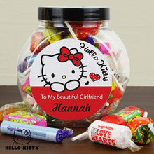 Personalised Hello Kitty I Love You Sweets Jar