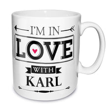 Personalised In Love With Mug