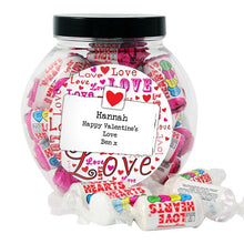 Personalised Lots of Loves Sweet Jar