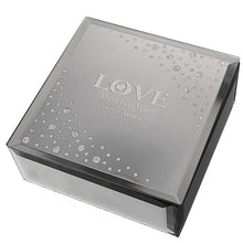 Personalised LOVE Diamante Glass Trinket Box