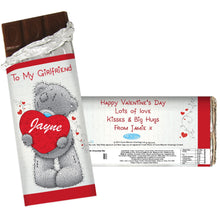 Personalised Me to You Big Heart Milk Chocolate Bar