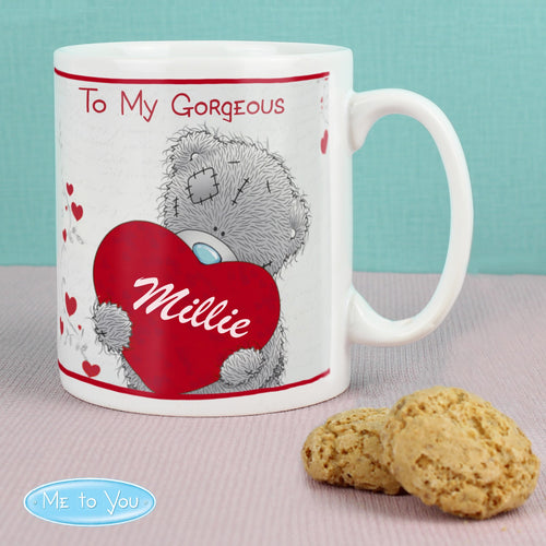 Personalised Me to You Big Heart Mug