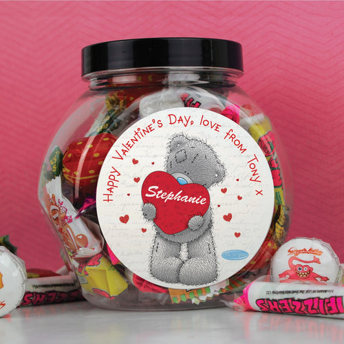 Personalised Me to You Big Heart Sweet Jar