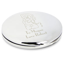 Personalised Me to You Flower Compact Mirror
