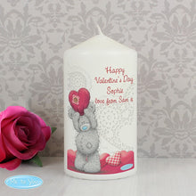 Personalised Me To You Heart Candle