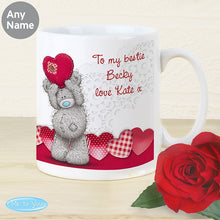 Personalised Me To You Heart Mug
