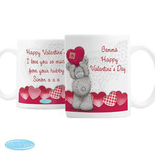 Personalised Me To You Heart Mug