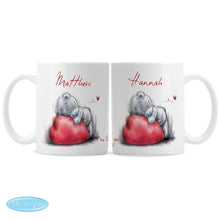 Personalised Me To You Heart Mug Set