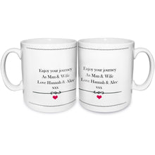 Personalised Mr & Mrs Mug Set