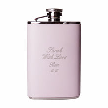 Personalised Pink Hip Flask