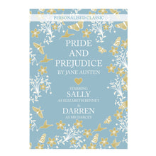 Personalised Pride and Prejudice Novel - 6 Characters