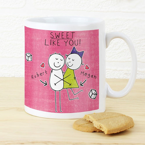 Personalised Purple Ronnie Sweet Like You Mug