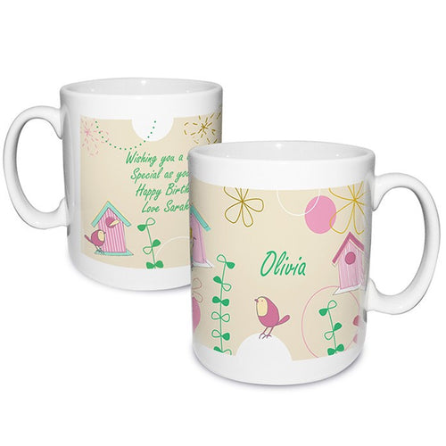 Personalised Spring Garden Mug